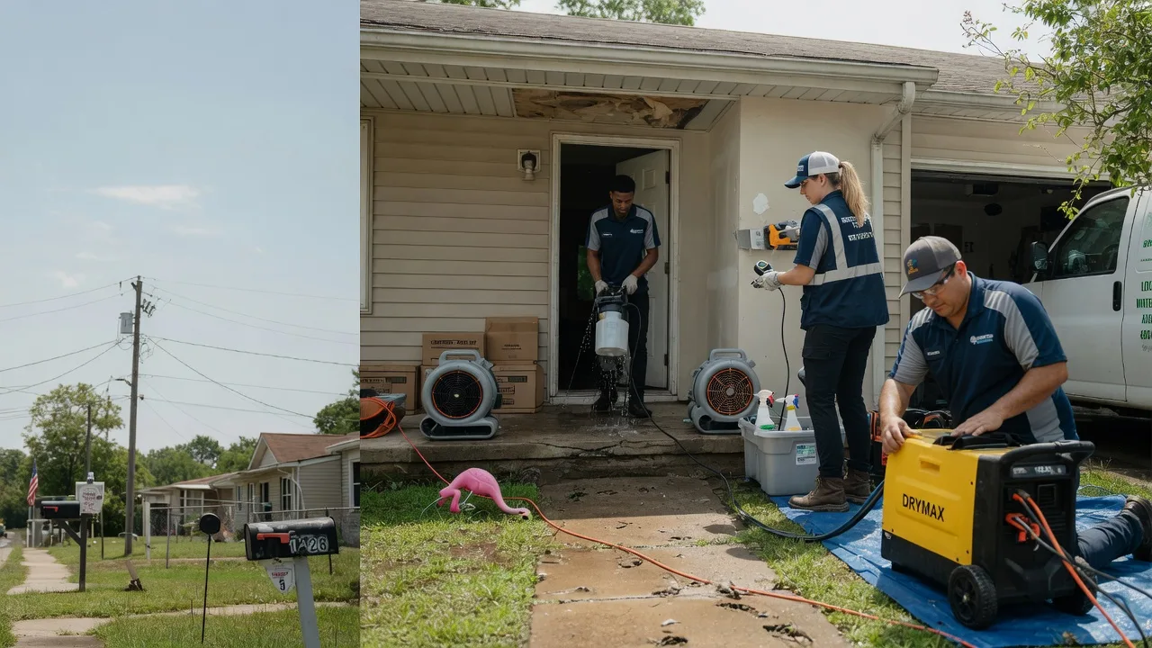 Storm Damage Water Removal in Lake Arthur, NM near me